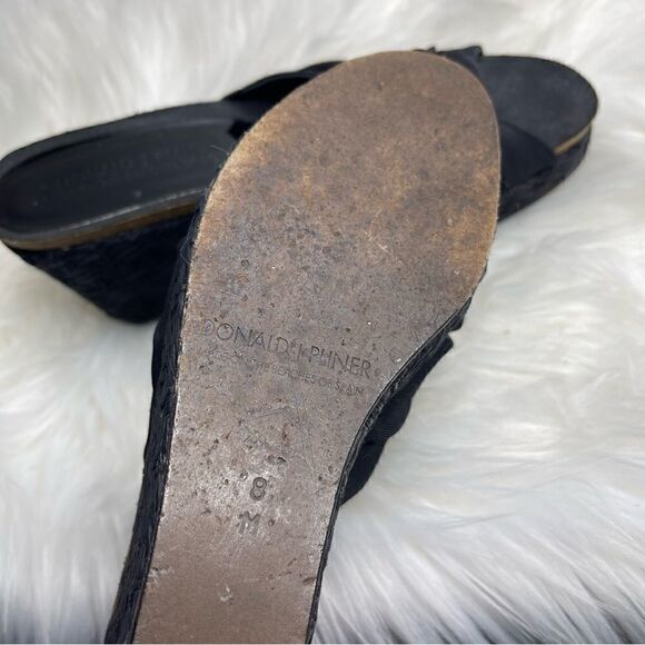 Donald J. Pliner Bridey Woven Wedge Sandal 8 - Picture 7 of 8
